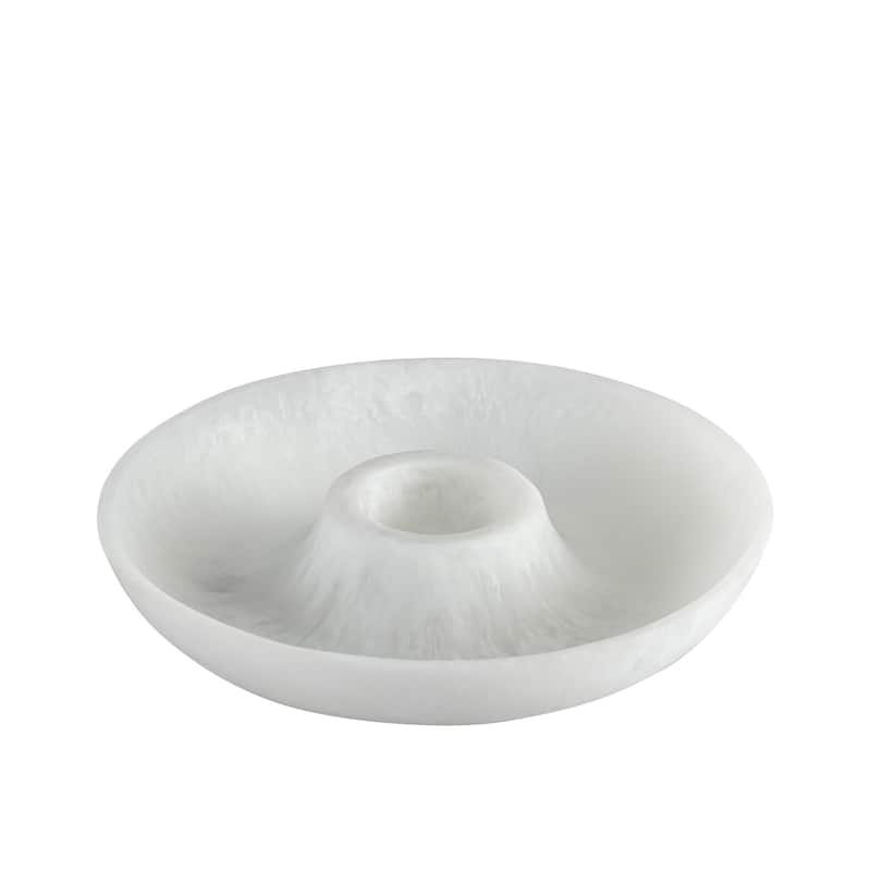 White Resin Chip And Dip