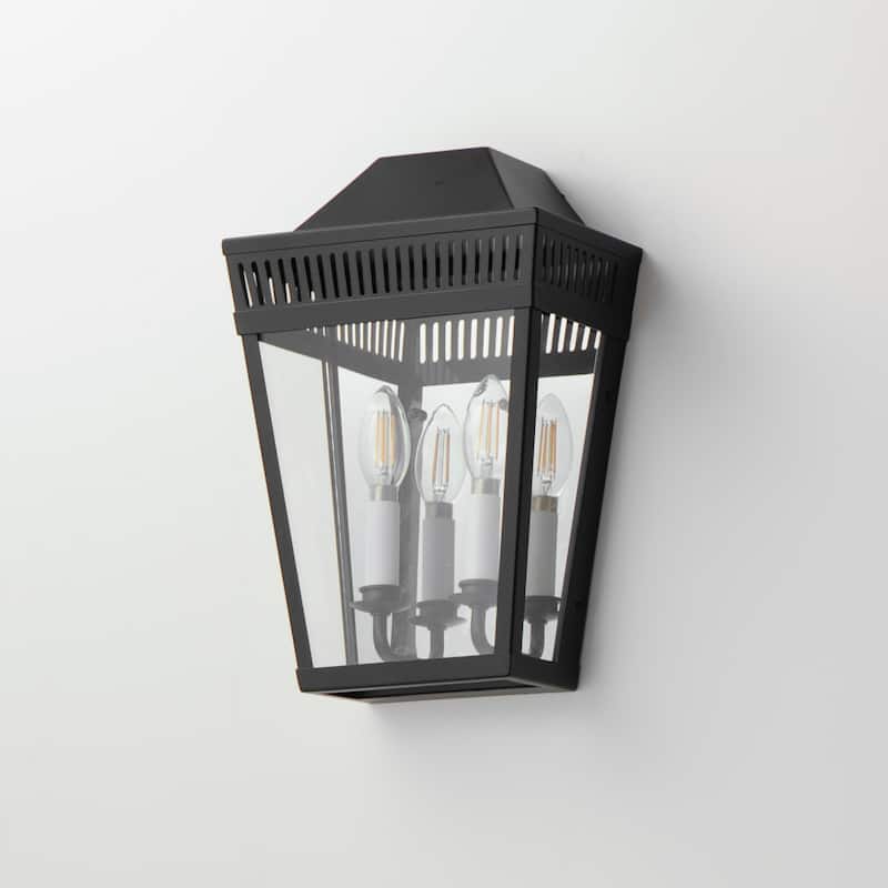 Maxim 30593CL Oxford 2 Light 14" Tall Outdoor Wall Sconce