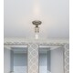preview thumbnail 3 of 6, Remington 1-Light Antique Nickel Semi-Flush Mount - Antique Nickel