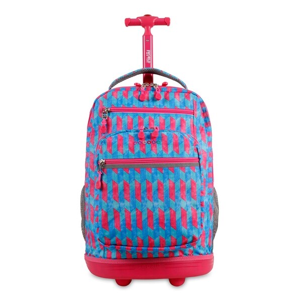 designer rolling backpack