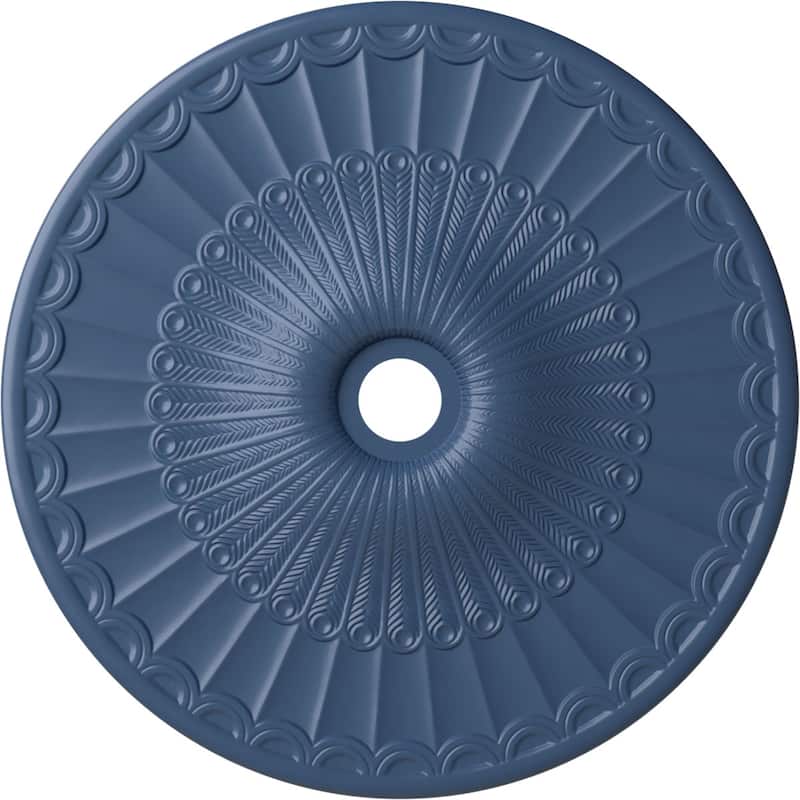 36 5/8"OD x 3 5/8"ID x 2 3/8"P Galveston Ceiling Medallion