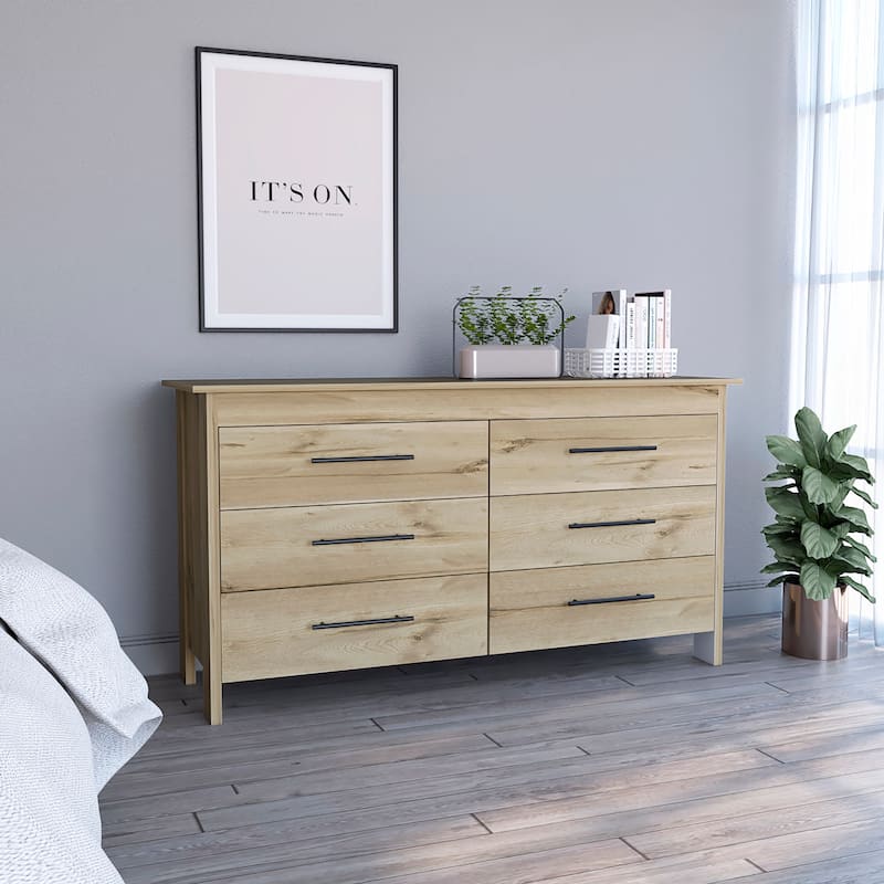 6-Drawer Double Dresser