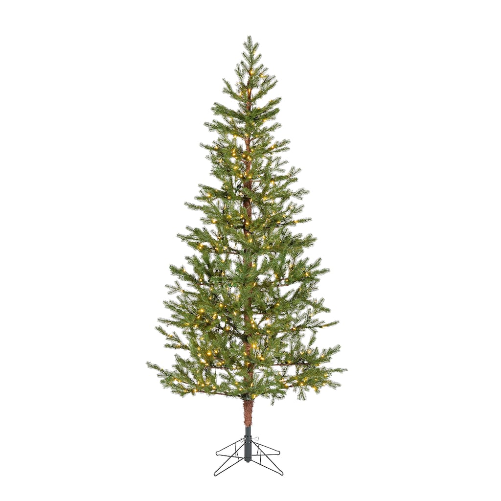 9 Foot Tall Rainer Pine Christmas Tree with Sparse Branches - N/A