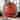 River of Goods Hayley Black Metal and Red Blown Glass 9.5-Inch Pendant Light with Adjustable Hanging Cord - 9.5" x 9.5" x 64"