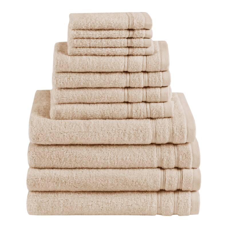 Chelsea Square 400GSM Essential Bundle Quick Dry 100% Cotton 12pc Towel Set