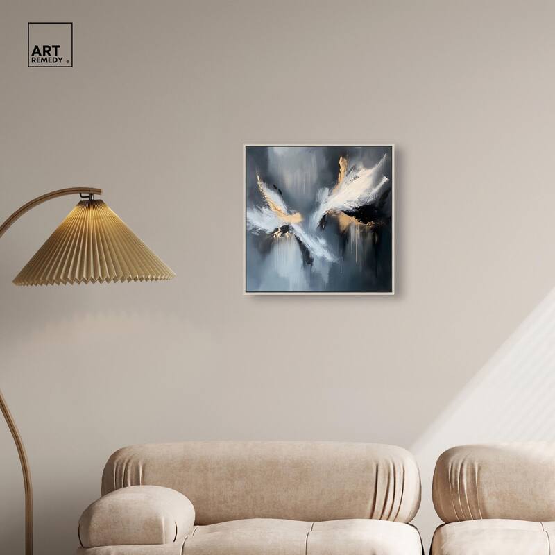 Wings of Gold Canvas by Art Remedy