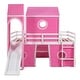 preview thumbnail 6 of 24, Full Bunk Bed with Slide, Tent & Tower - Fun & Safe for Kids