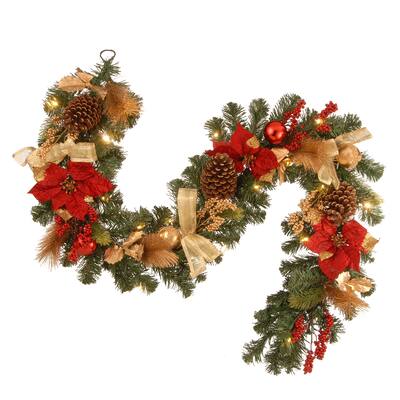 6ft. Decorated Garland - Green - 6'
