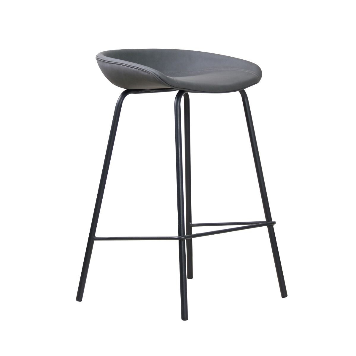 (Set of 2) Mitch Contract Grade Leatherette Counter Stool
