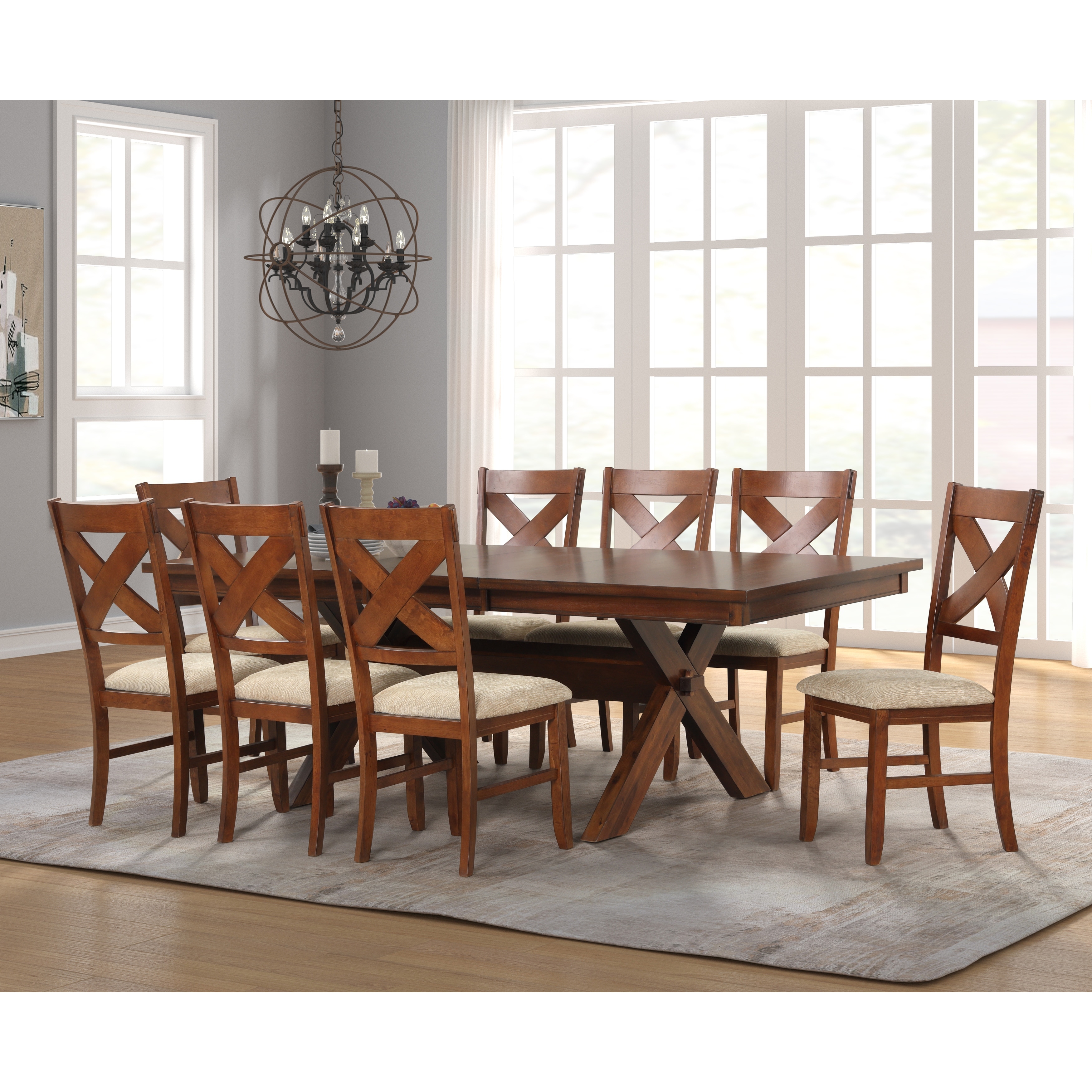 Kenzo 9 piece shop dining set precio