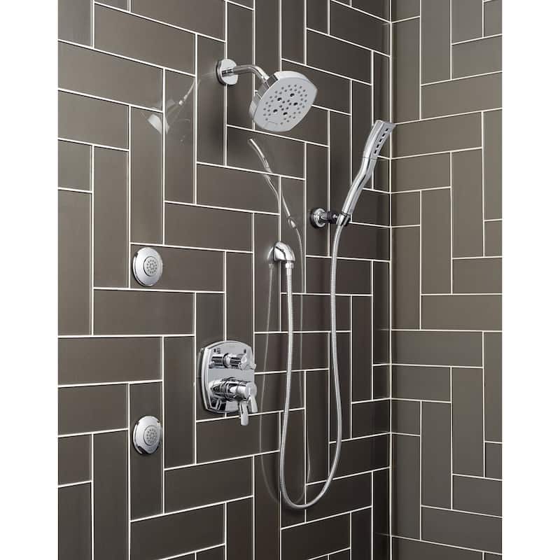 Delta Stryke Integrated Diverter Trim Cross Handle
