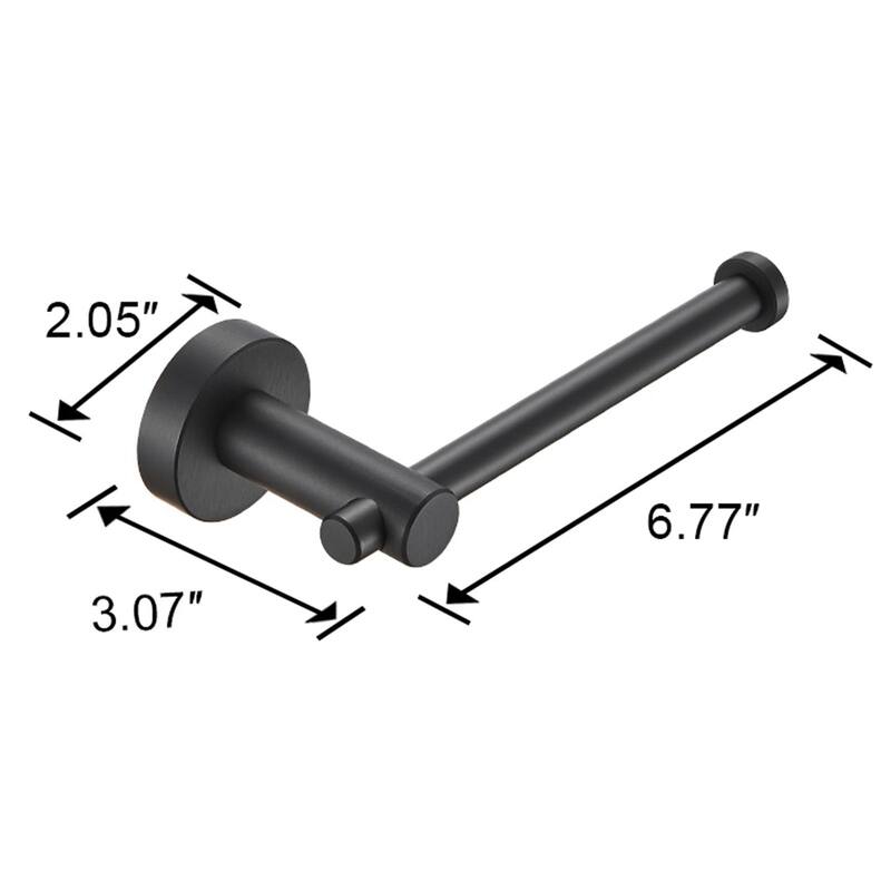 Bathroom Toilet Paper Holder Wall Mounted Toilet Roll Holder for Bathroom, Kitchen, Hotel, Washroom 1 Pack