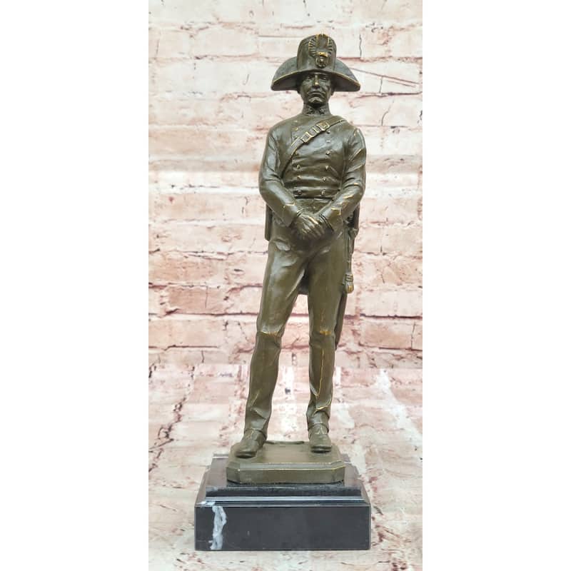 Bronze Napoleon Bonaparte Statue - Historical Sculpture French Decor