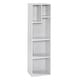 preview thumbnail 19 of 34, VECELO Set of 2 Open Bookshelf Set 4-Tier Five Irregular Cube Bookcase Multipurpose Storage Organizer for Small Spaces