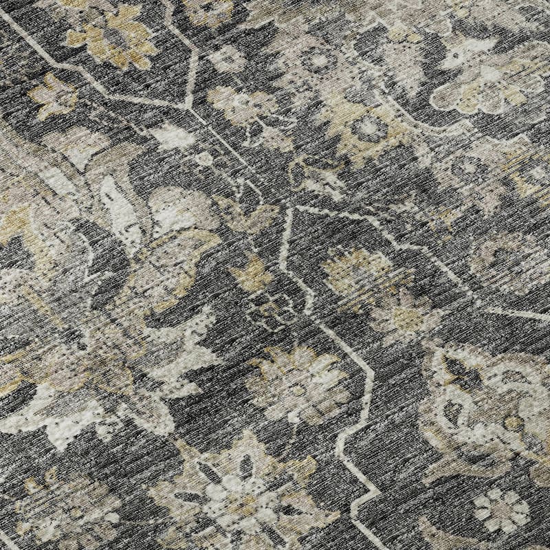 Premium Washable Super Soft Traditional Kashan Mayfield Rug