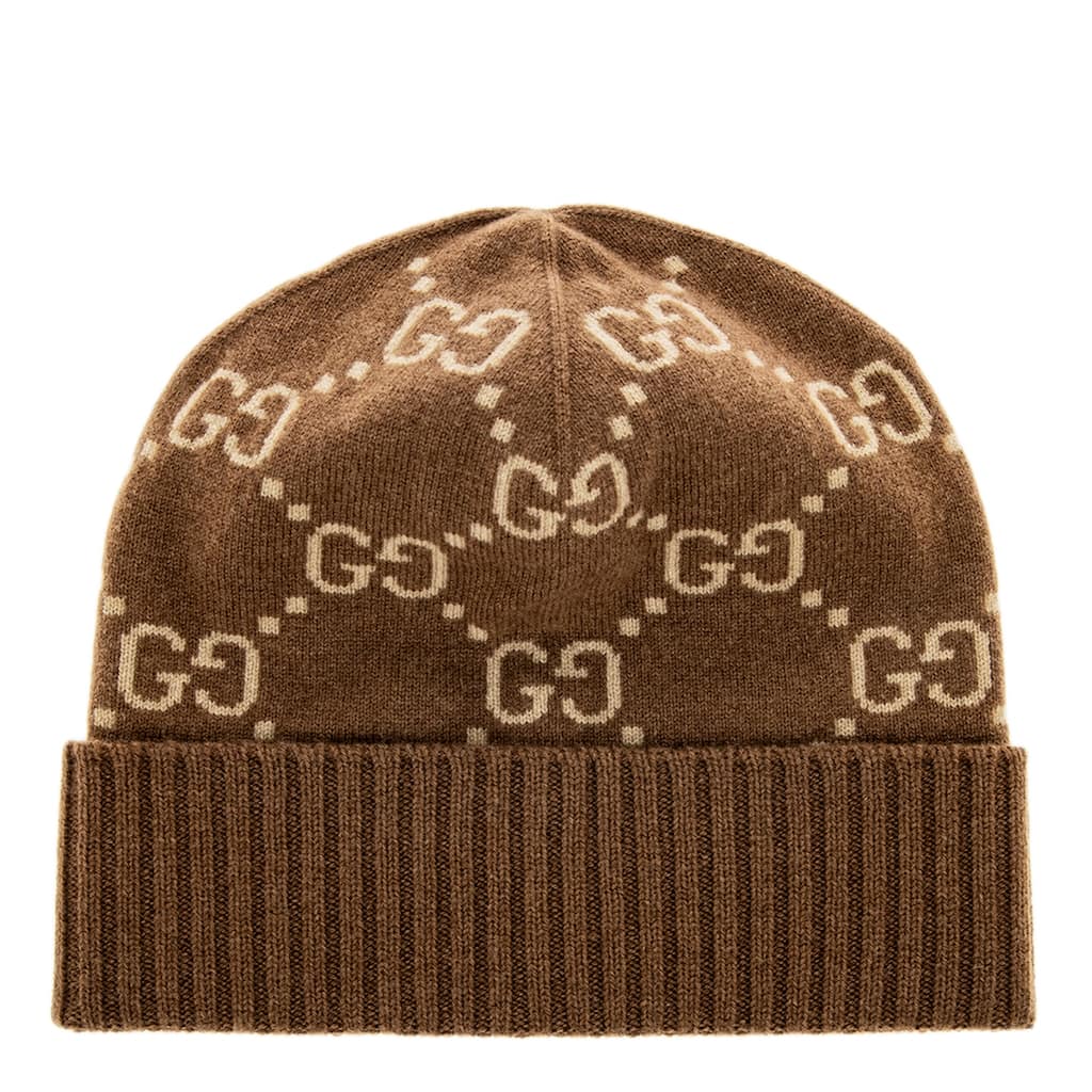 Gucci GG Cashmere Jacquard Hat