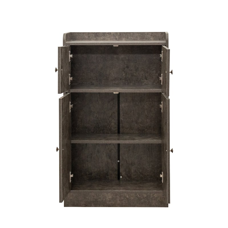Kitchen Storage Cabinet with Door for Living Room - Bed Bath & Beyond ...