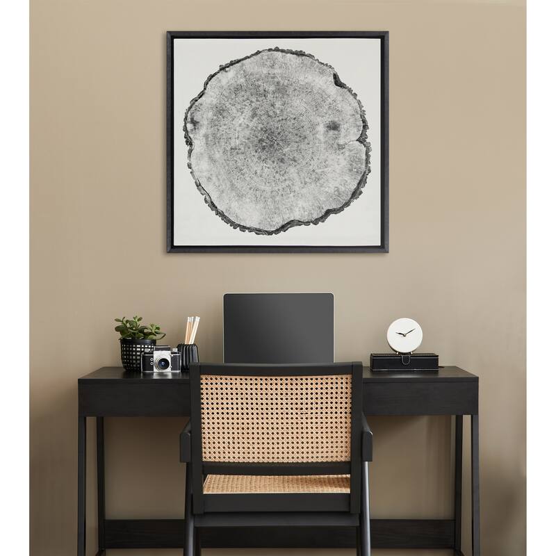 Kate and Laurel Sylvie Rings Framed Canvas by Emiko and Mark Franzen