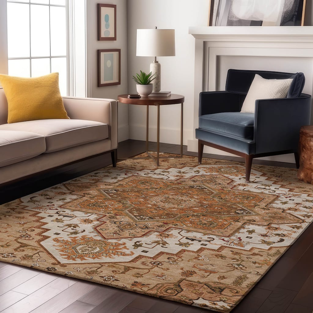 Premium Washable Super Soft Traditional Oriental Mayfield Rug