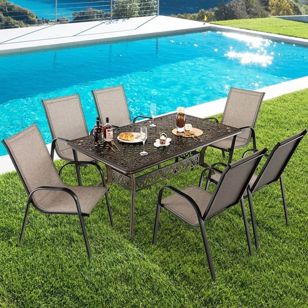 coral coast 8 x 11 ft rectangle patio umbrella Hayneedle