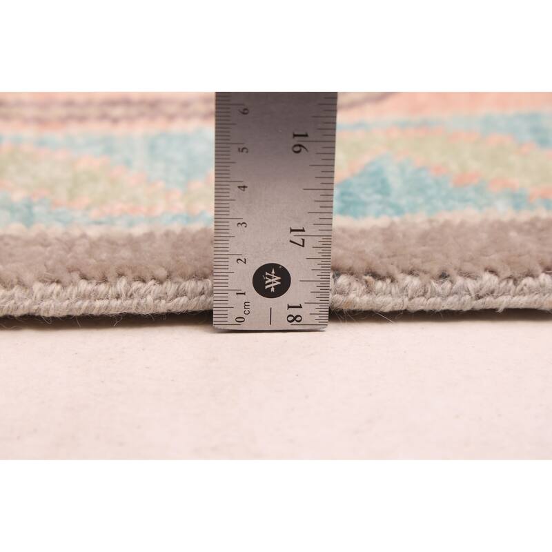 ECARPETGALLERY Hand-knotted Modern Oushak Brown Wool Rug - 9'3 x 12'1