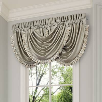 Piazza Window Waterfall Valance