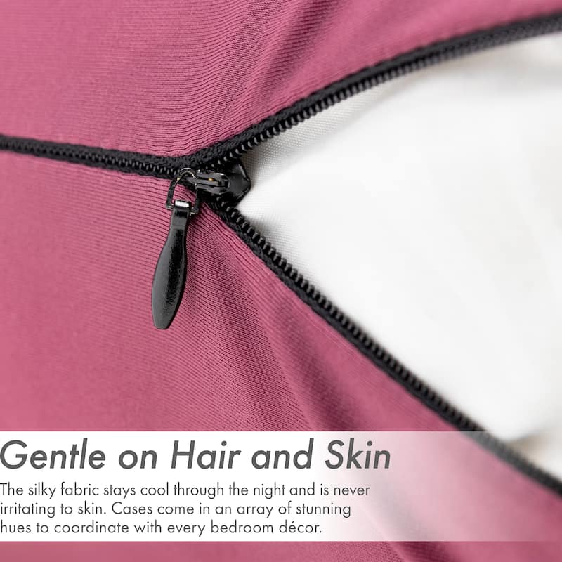 Beauty Pillow Cover Keeps Hair Tangle Free and Bonus Matched Scrunchie