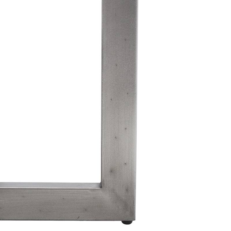 SAFAVIEH Couture Pixie Square Bubble Glass Accent Table - 15"W x 15"D x 21"H