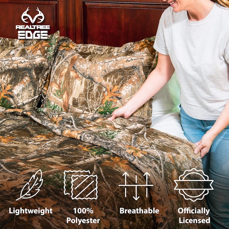 Realtree Edge 3-piece King Comforter Set