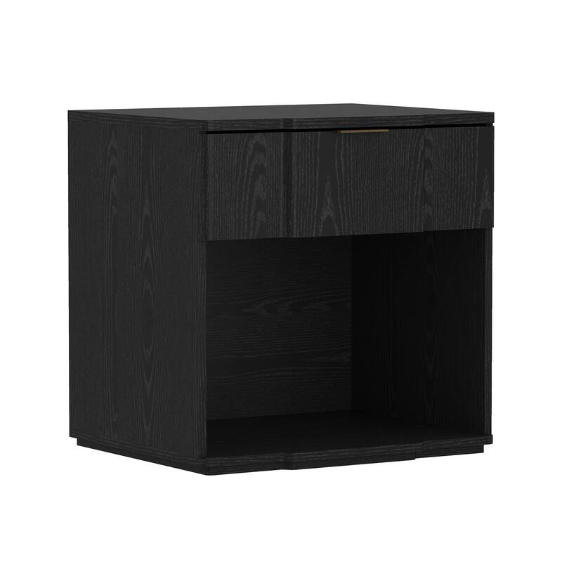 Manhattan Comfort Clive 22 Inch 1 Drawer Nightstand