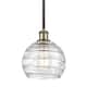 Option Clear Deco Swirl / Black Antique Brass