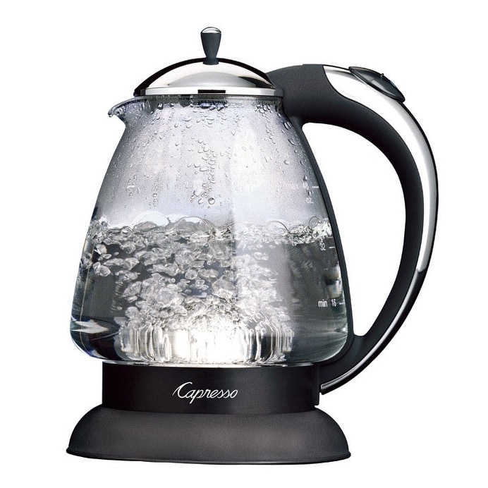 Capresso 259.03 H20 Plus Glass Water Kettle, 48 Oz Overstock 12455439