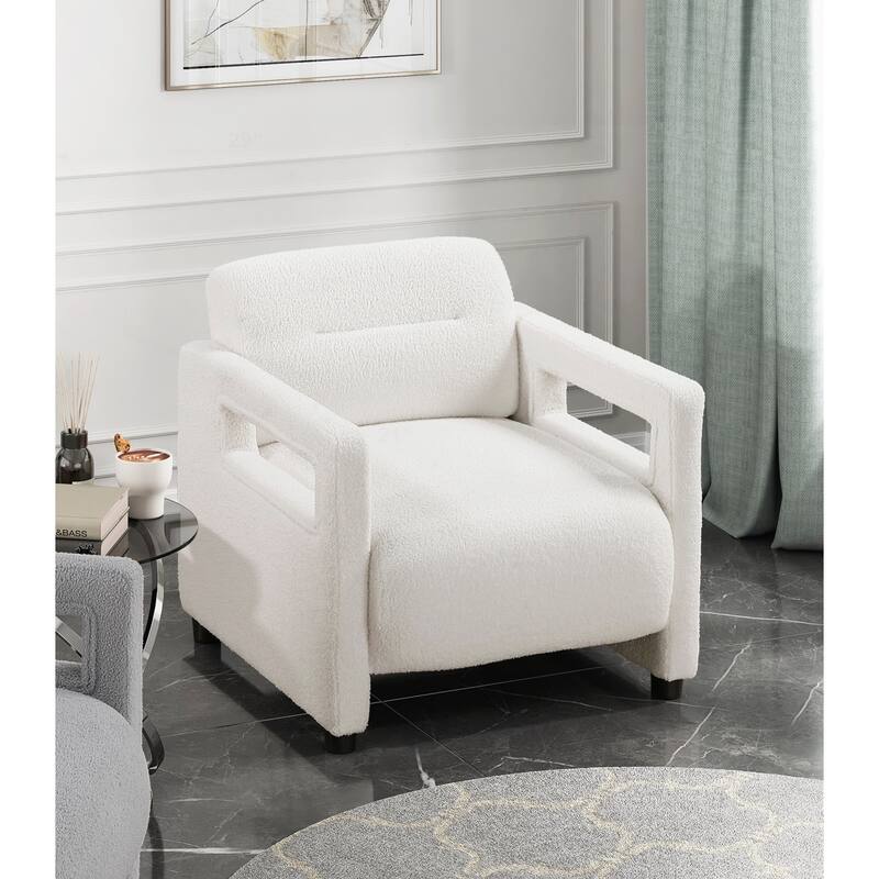 Comfortable Armchair with Stylish Upholstery for Home Decoration