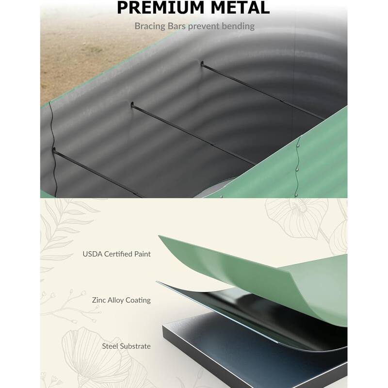 Heavy-Duty Raised Garden Beds