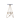 Spiroa Modern Backless Bar Stool, Armless Iron Geometric Frame with Integrated Footrest for Home Bar & Kitchen Island - 30"