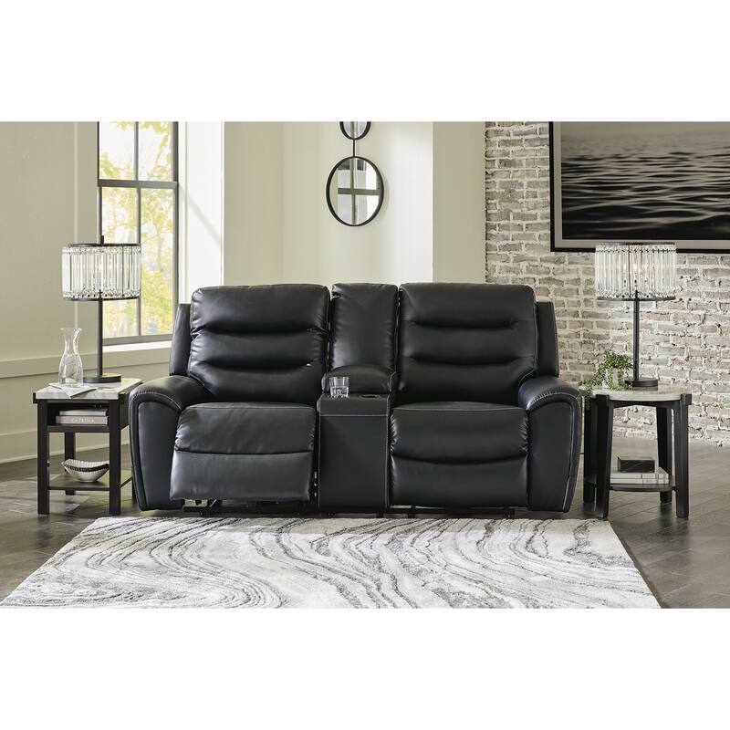 Signature Design by Ashley Warlin Black 3-Piece Upholstery Package - 90" W x 41" D x 40" H