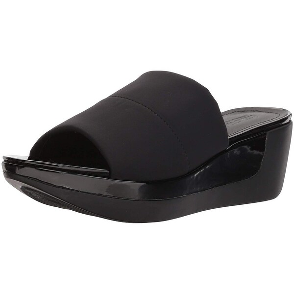kenneth cole reaction women's pepea slide wedge sandals