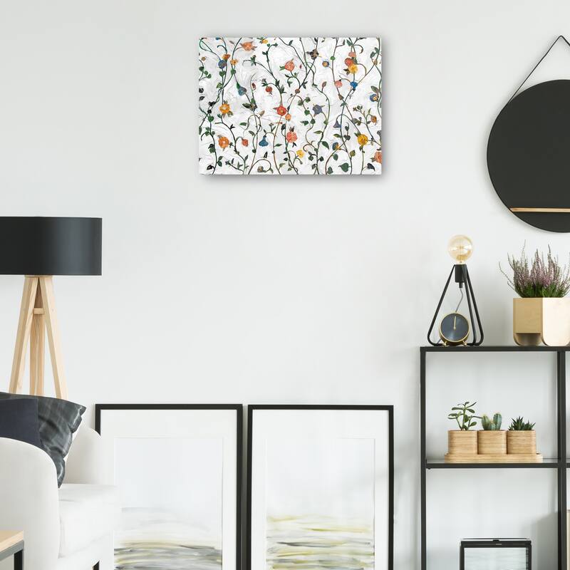 Garden Trellis By Studio Arts Canvas Art Print