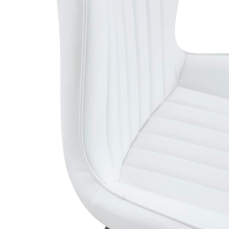Ergonomic Dining Chair with Extended And Curved Seat Cushions set of 4