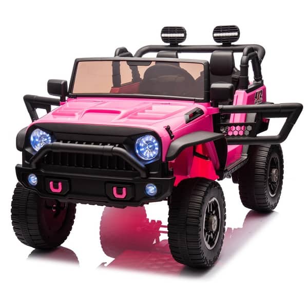 Jeep Gladiator Pink Jeep Battery Ride On Jeep Pink Electric Jeep
