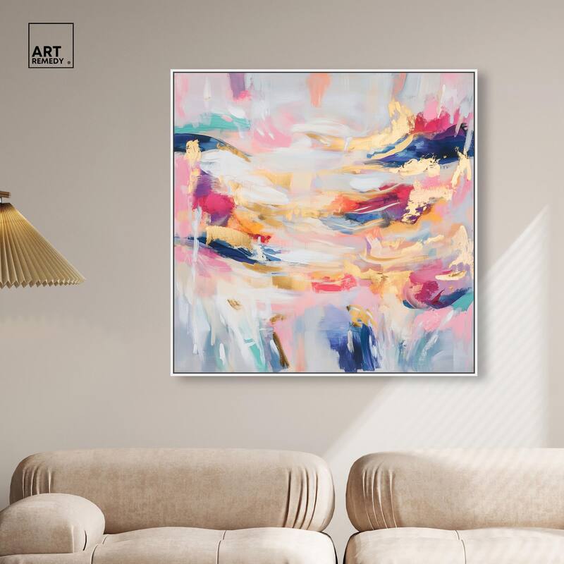 Balipink I Canvas by Art Remedy