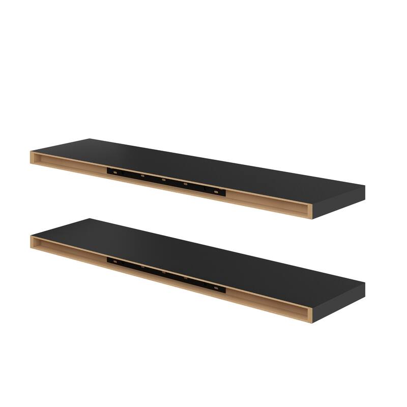 Homy Casa Wall-Mounted Floating Shelf, Set for Kitchen, Sturdy and Stylish