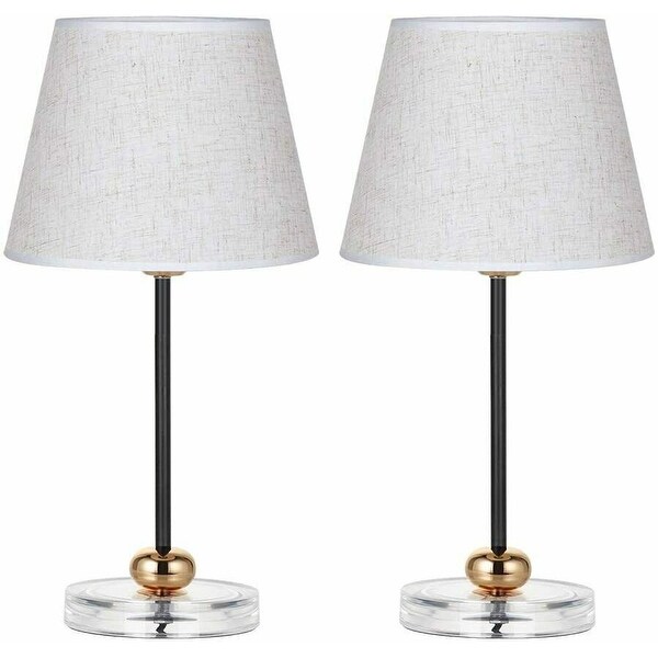 Acrylic bedside lamps deals
