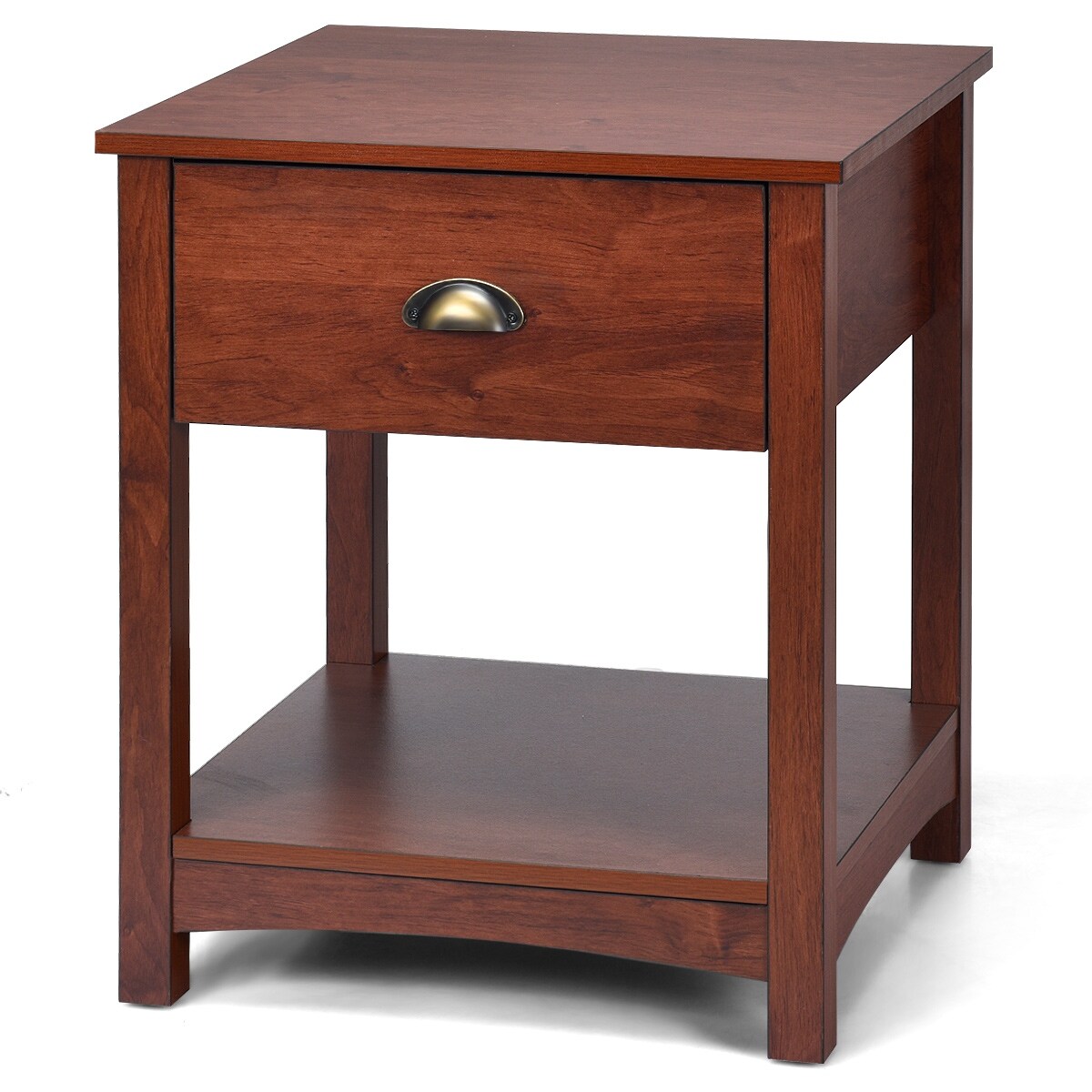 Sofa Bed Side End Table Accent Nightstand Living Room Organizer W