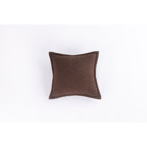 Cottage Home Cotton Tree Bark Abstract Pattern Throw Pillow