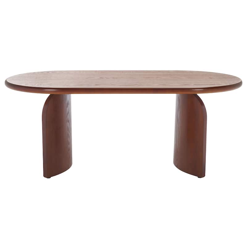 SAFAVIEH Chakun Oval Top Coffee Table - 47"W x 24"D x 18"H