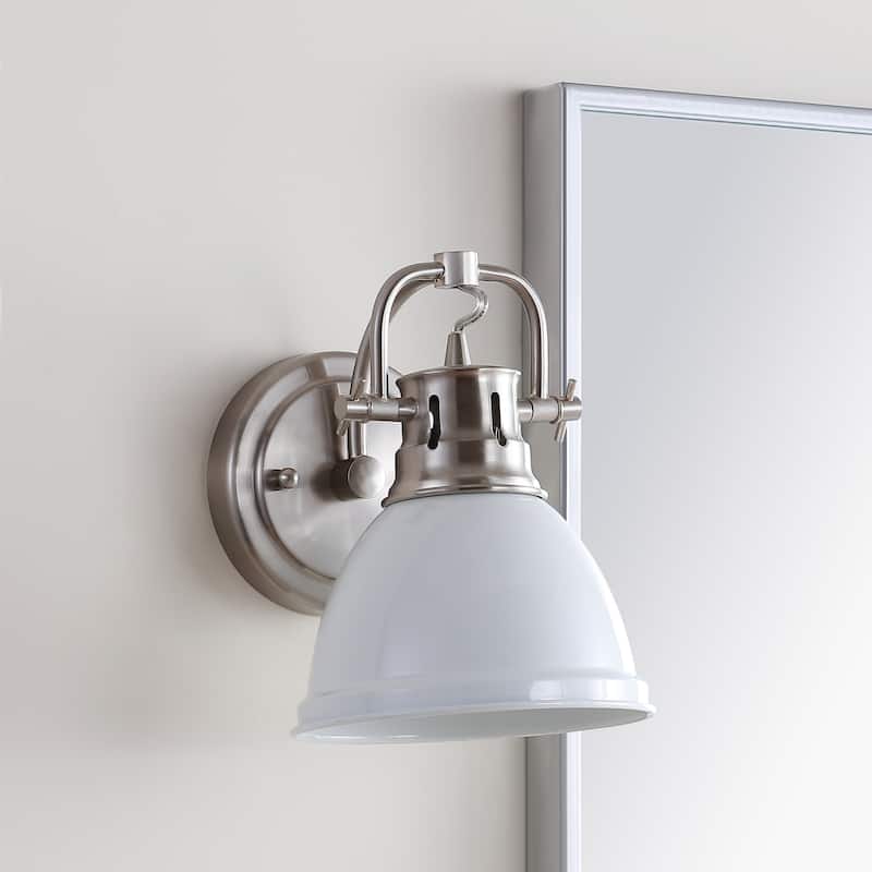 SAFAVIEH Lighting Muna Led Bathroom Sconce - 6.5"x8.5"x8.5" - 7Wx9Dx9H