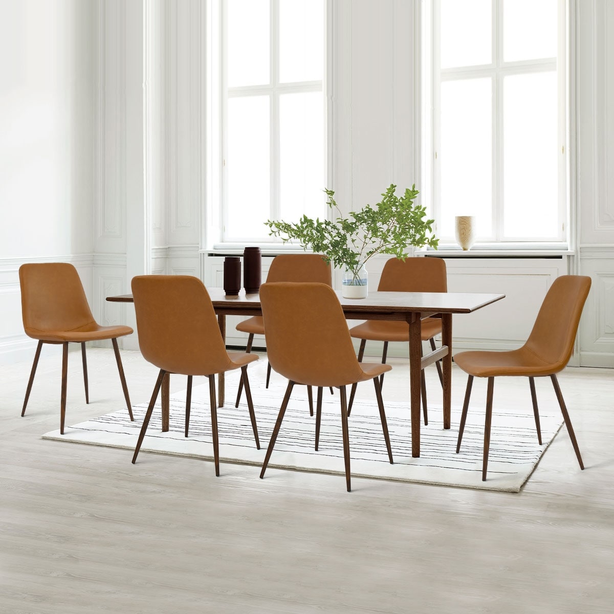 Overstock dining chairs set online of 6