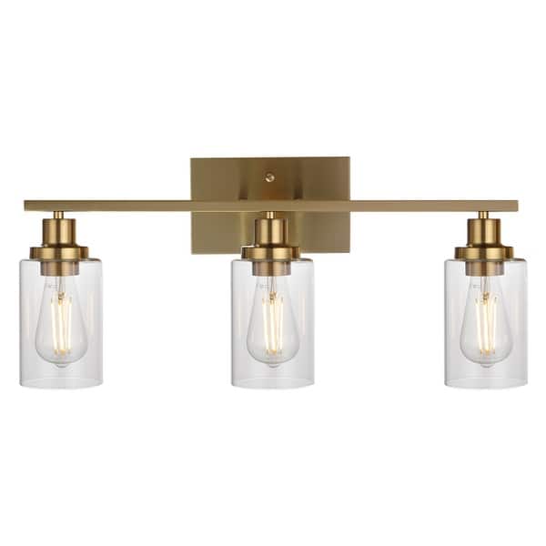 slide 2 of 20, Modern Bathroom Lights Fixture 3-Lights Vanity Lighting