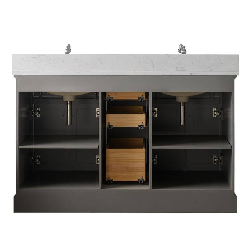 Sudio Design Thompson 54" Double Bathroom Vanity